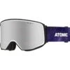 Atomic Four Q HD Team Goggles + Silver HD Lens -Sport Ski Gear 1043640 040 01