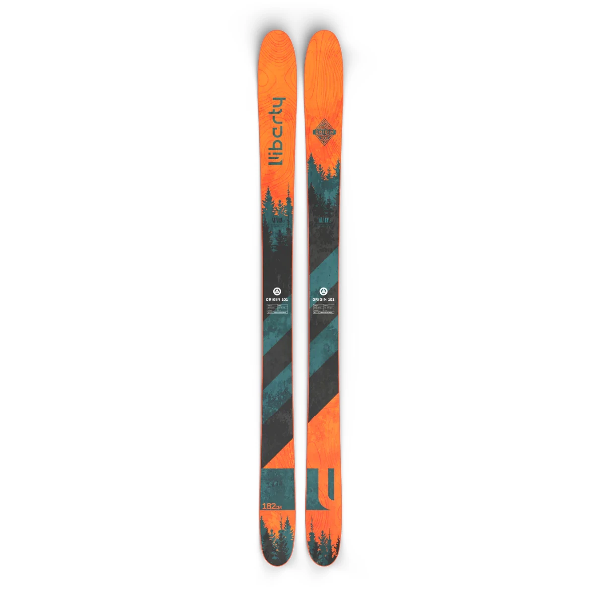 Liberty Origin 101 Skis 3 Liberty Origin 101 Skis